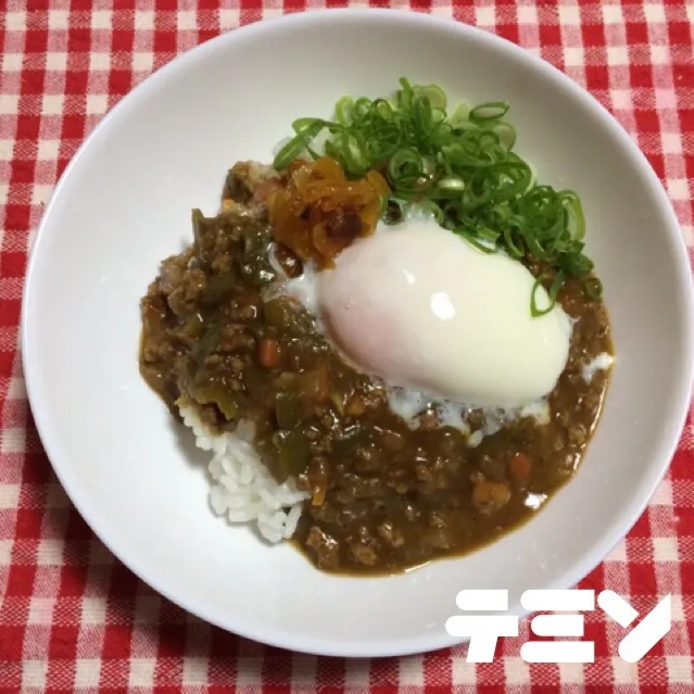 キーマカレー温玉のせ|てみんちゃんさん