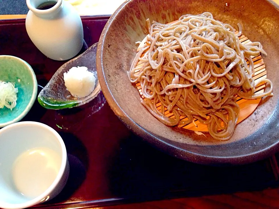 数量限定粗挽き蕎麦@分豊年屋 久の半(緑区)|みっさんさん