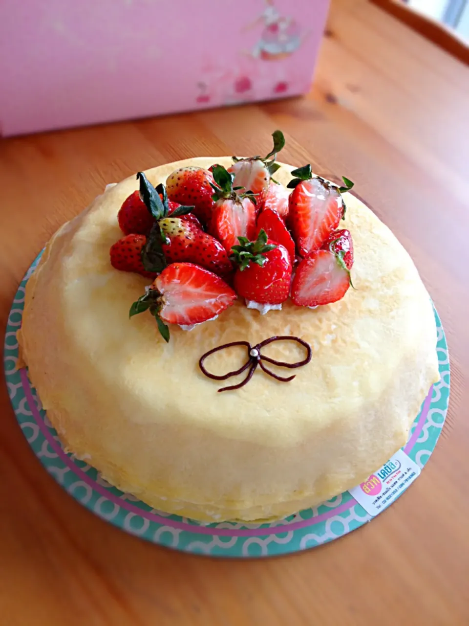 Strawberry crepe cake|Je T'en Prie Coffeeさん