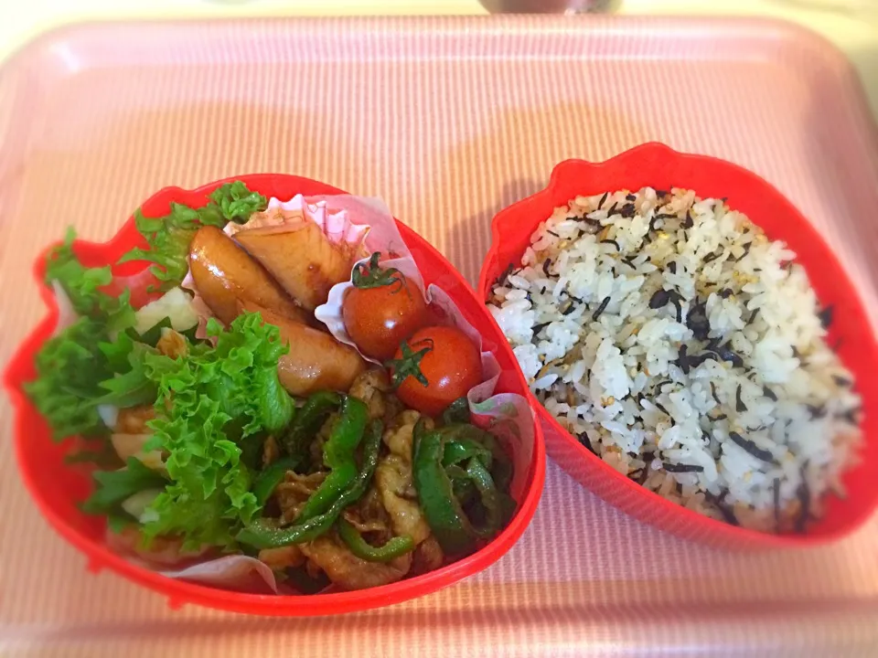 Snapdishの料理写真:JK祈のお弁当9/6体育祭準備|よこたんさん