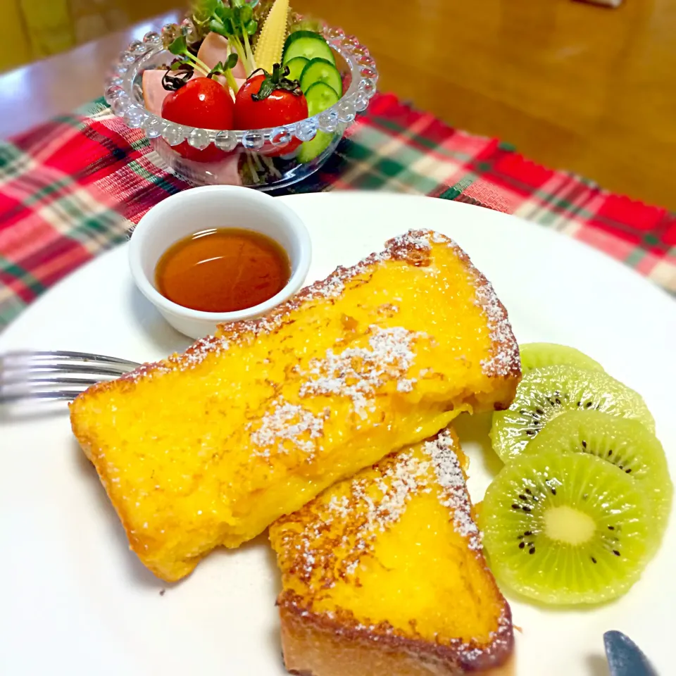 👼フレンチトースト♡👼|🍎ゆかりんご🍎さん