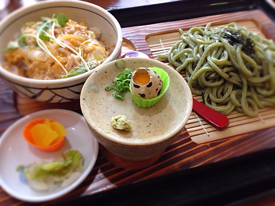 三草茶ざるうどん 親子丼セット|Masaaki Sakuraiさん