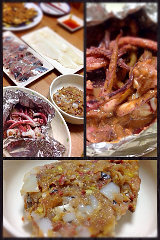 なめろう と イカわた焼き ポルコ Snapdish スナップディッシュ Id Bgjqya