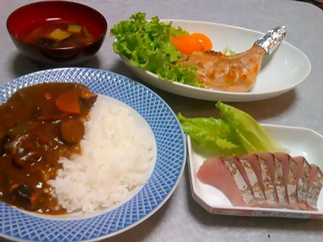 夫が作った晩ご飯|Orie Uekiさん