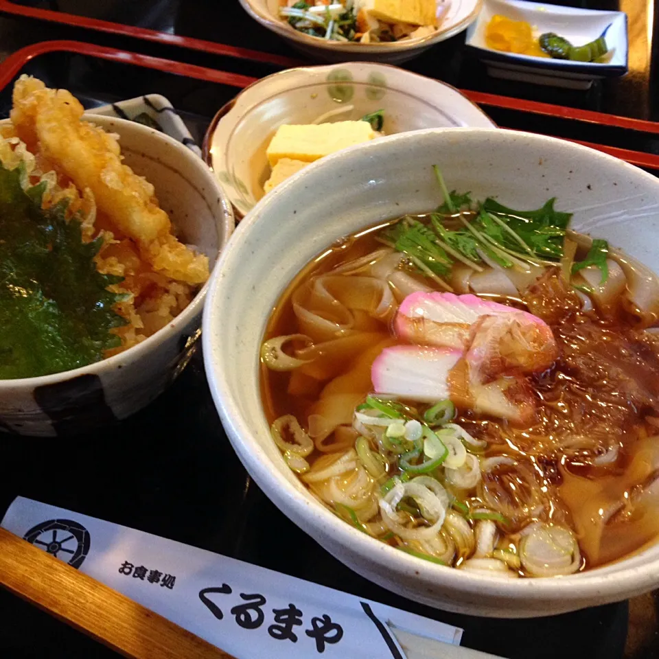 きしめんセットミニ天丼|nakko7777さん