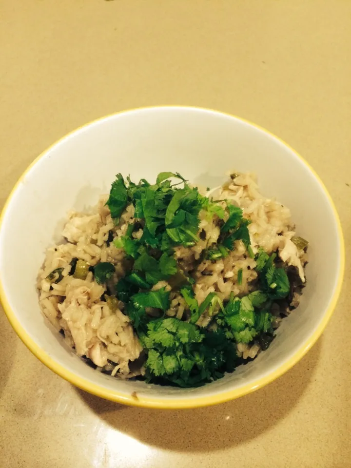 Chicken and herb risotto|jessさん