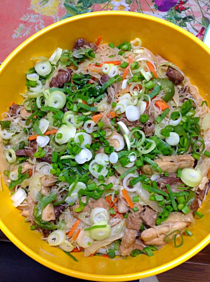 焼きビフン#pancit bihon|Miki Jorierose Obispoさん