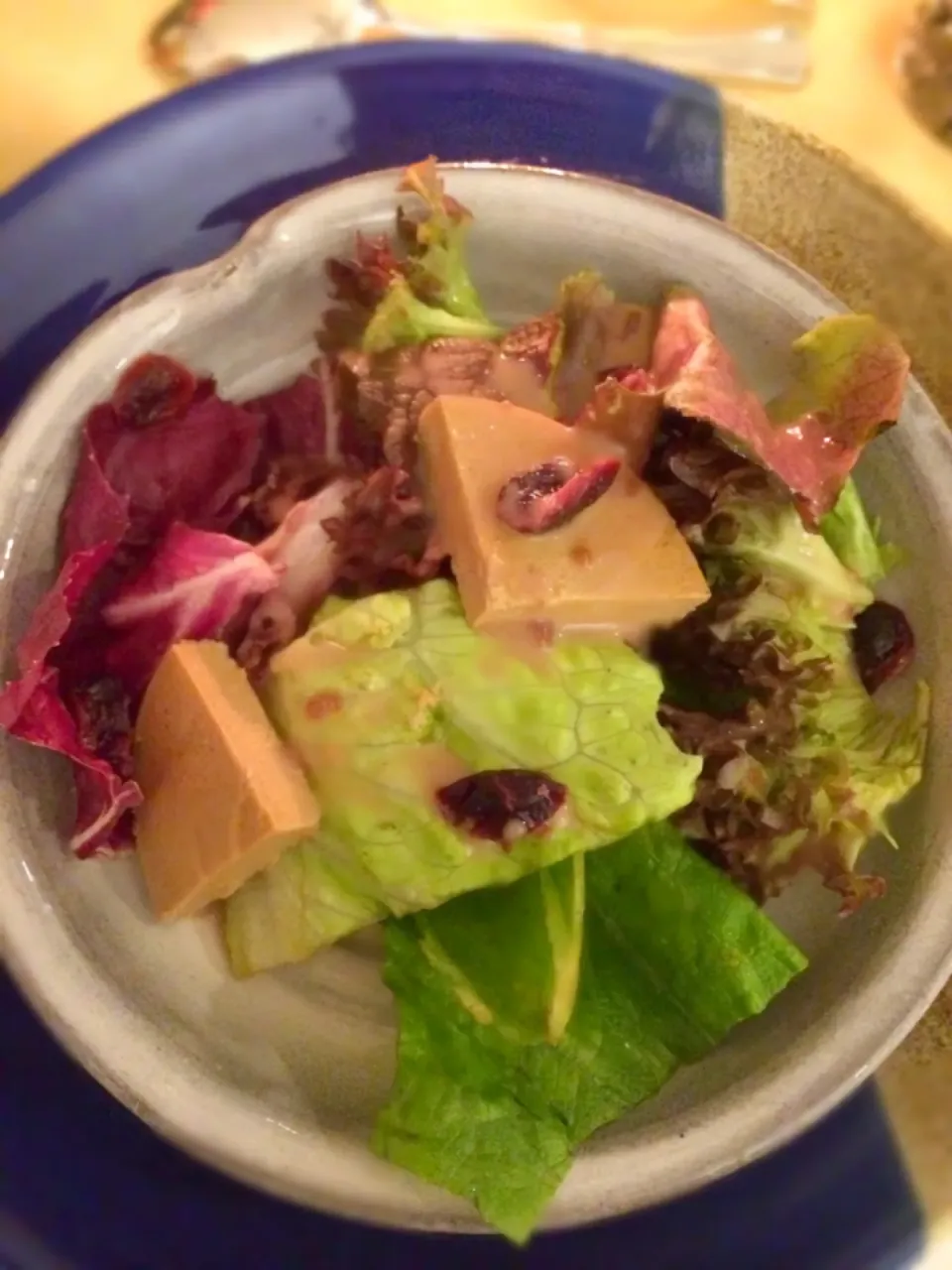 Salad with foie gras terrine|Rosario Juanさん