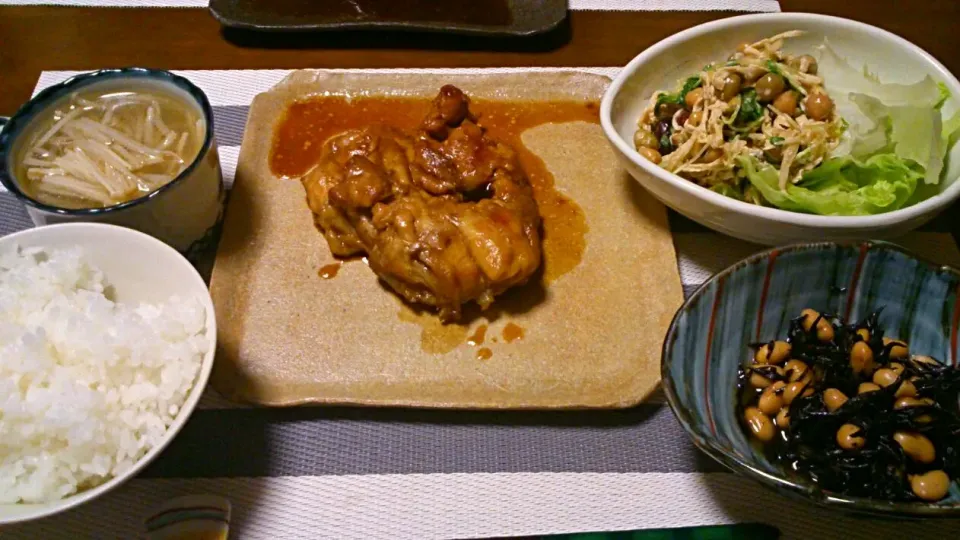 鶏の照り焼き|愛ペガさん