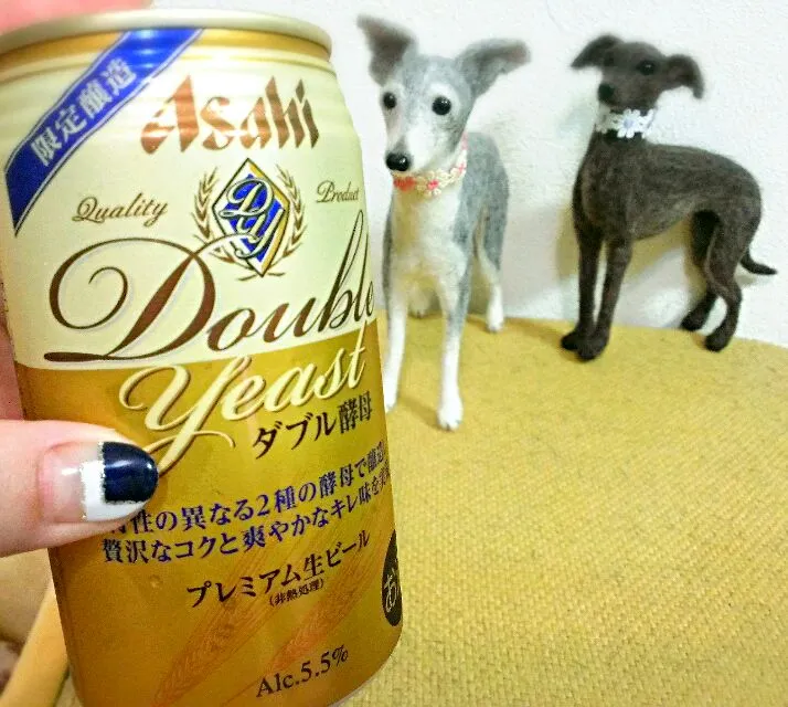 限定醸造 Asahi ダブル酵母 プレミアム生ビール|ふぃるまめんとさん