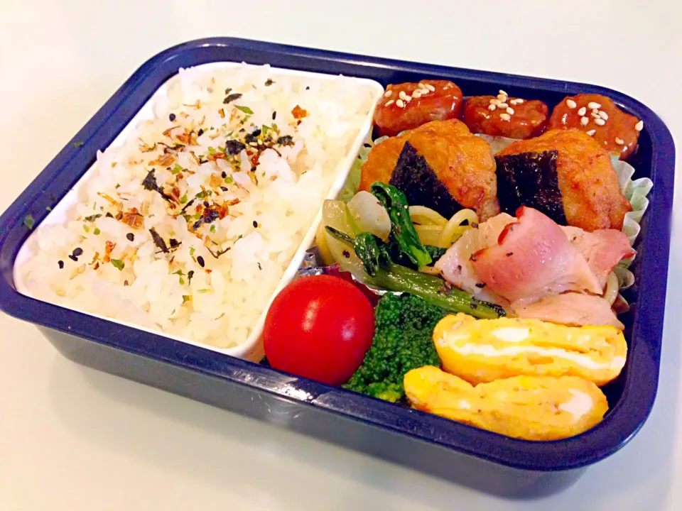 ミートボールとのりチキン弁当|のぞみさん