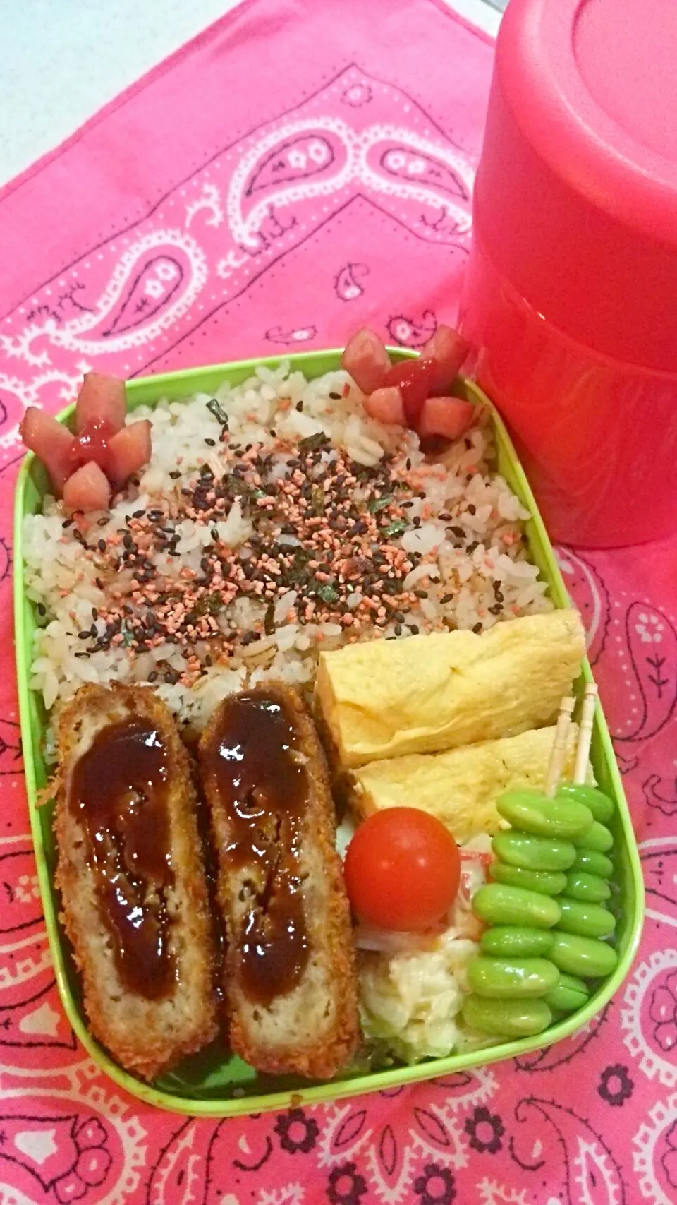 Snapdishの料理写真:旦那はん弁当♡|みっつさん