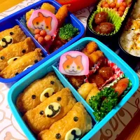 Snapdishの料理写真:いなりん弁当〜🐻