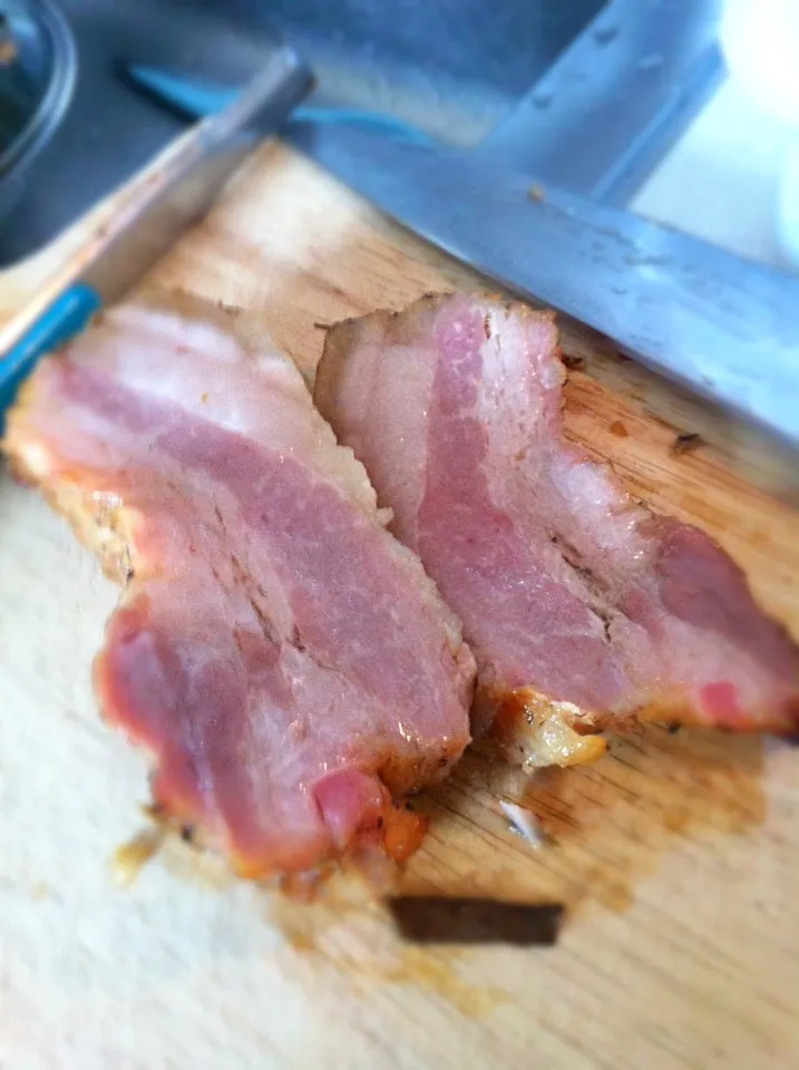 Homemade herb bacon|Konさん