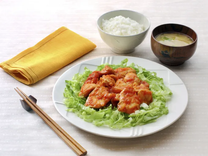 鶏肉のチリソース炒め|カゴメトマトケチャップさん