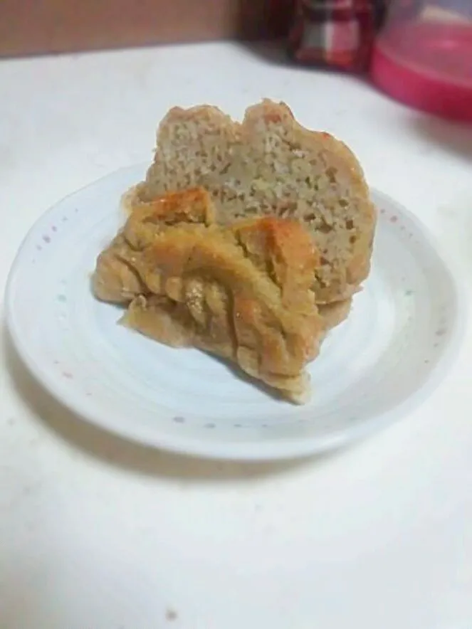 Snapdishの料理写真:ヘルシーに✓豆腐のバナナケーキ|まーやんさん