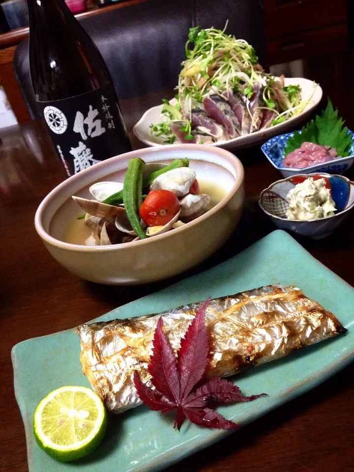 Snapdishの料理写真:✨和食な晩ごはん🍶✨|中さんさん