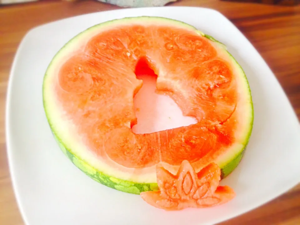 Snapdishの料理写真:Watermelon namaste|Supi ☺️さん