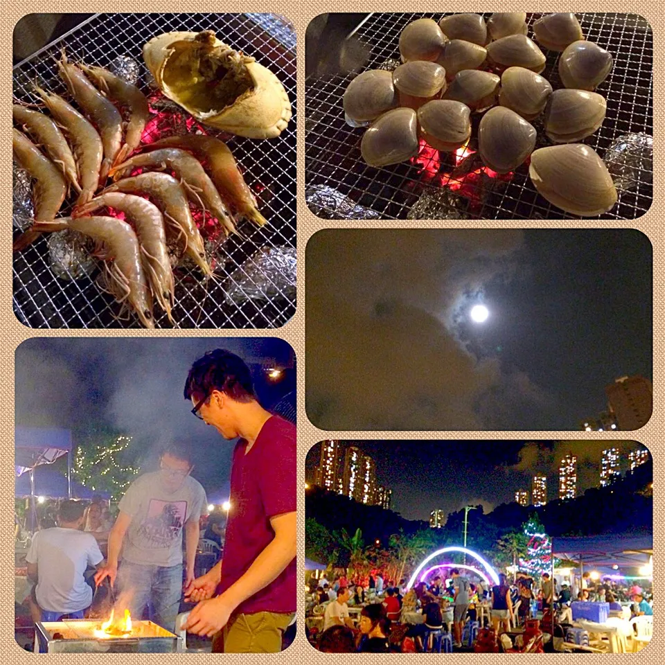 BBQ@Mid-Autumn Festival 🌕🌝💕|KaRenさん