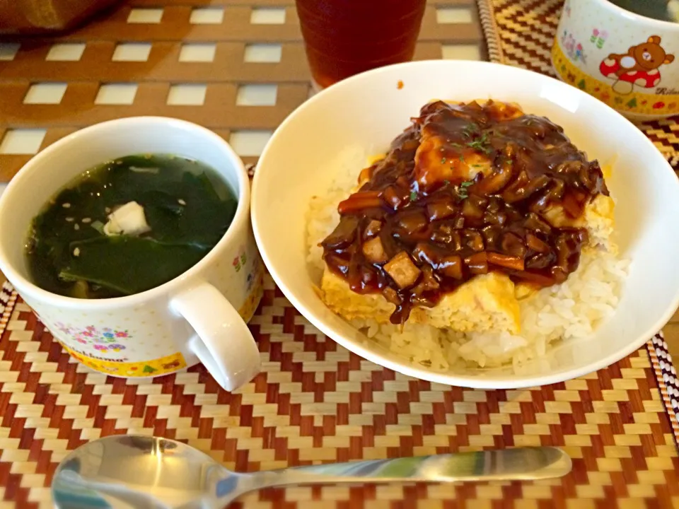 中華あんかけの玉子丼|o3o3さん