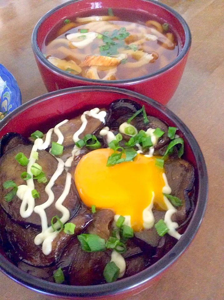 茄子の蒲焼き丼♫(^_^)v|Norio Fukudaさん