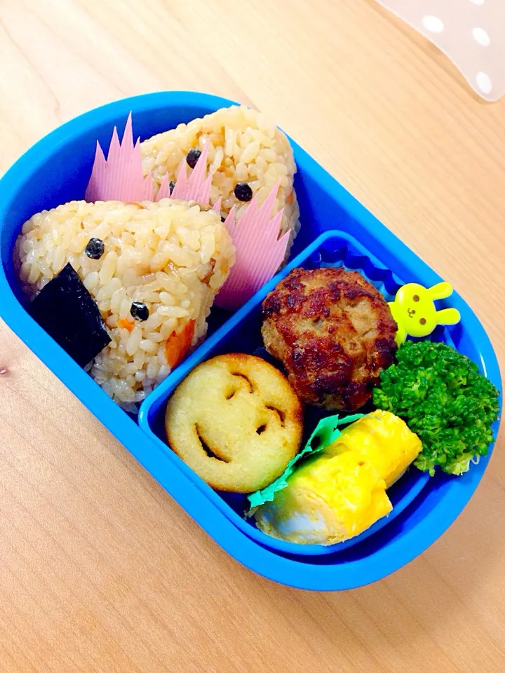 Snapdishの料理写真:幼稚園のお弁当9/8|ももかさん