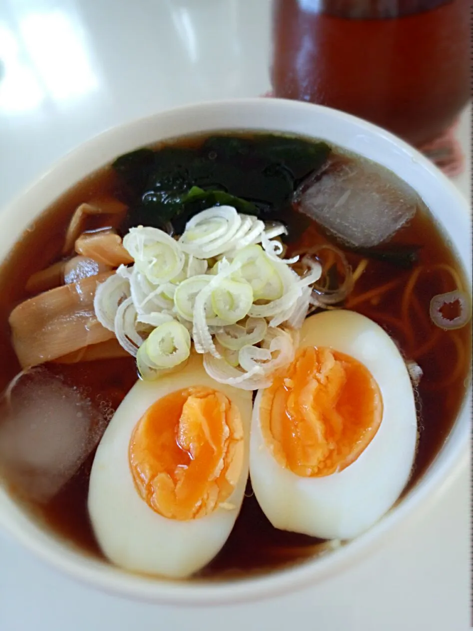 Snapdishの料理写真:冷やしラーメンでlunch☆9/9|ちび太さん