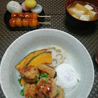 Snapdishの料理写真:お月見丼|Yukie Kodamaさん