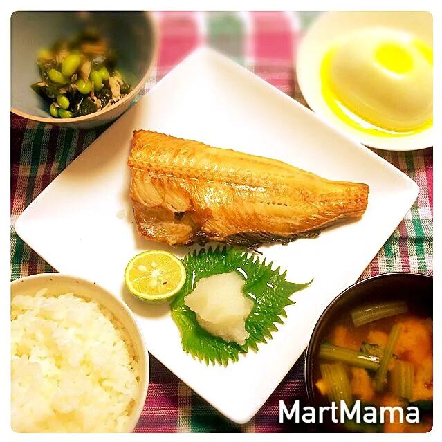 ホッケの焼き魚定食|恭子さん