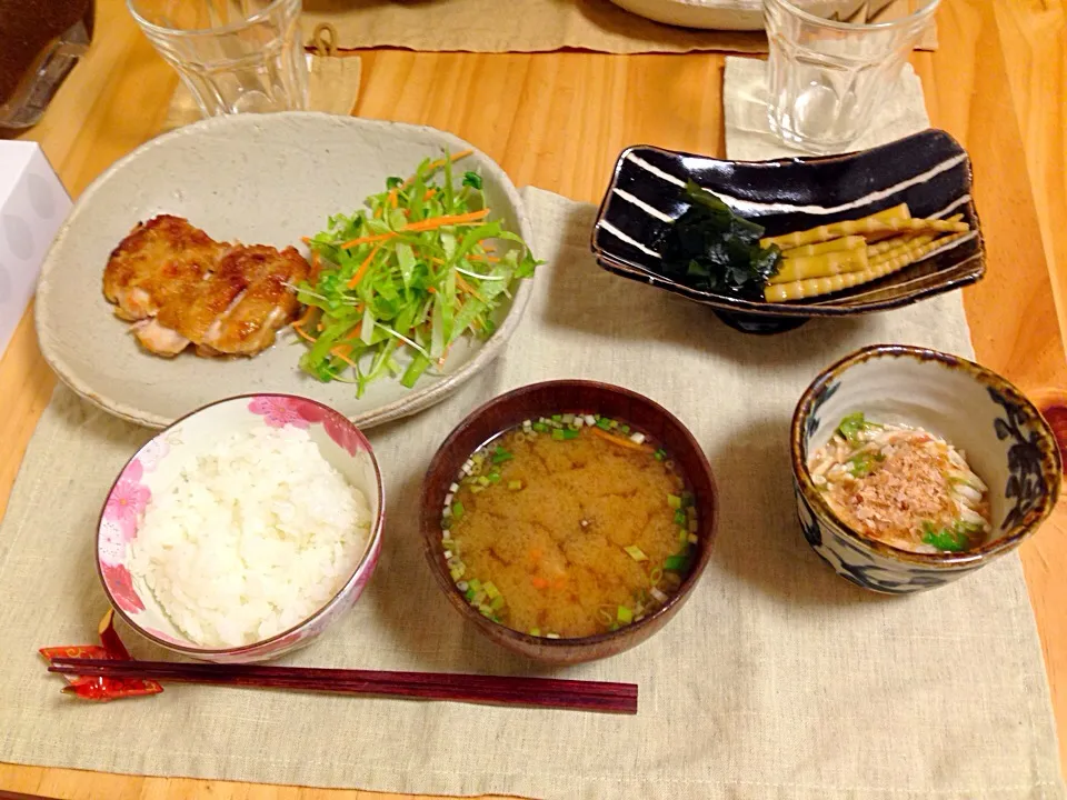 鷄の生姜焼き|ポンさん