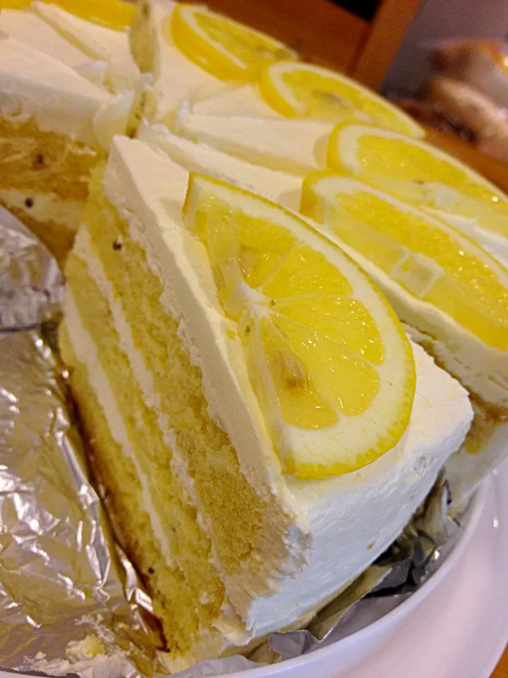 Lemon poppy seed cake|Je T'en Prie Coffeeさん