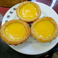 Snapdishの料理写真:Egg tart|Iris Petitmanさん