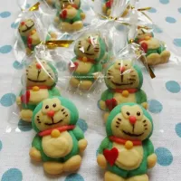 For doraemon lover.... Doraemon cookies