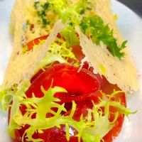 Bresaola salad with lemon dressing|thu reinさん