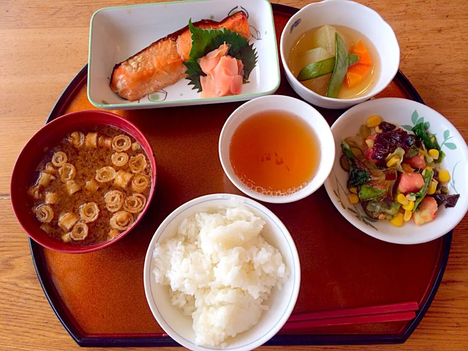 Teishoku Set Fish and Salad|Food Gardenさん