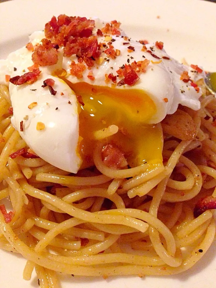 Snapdishの料理写真:Spaghetti Alla Carbonara|merlissaさん