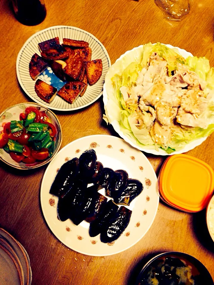 Snapdishの料理写真:夏の晩ご飯！|ふーたもさん