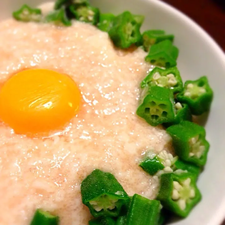 明太とろろ丼♡(@￣ρ￣@)|よーさん