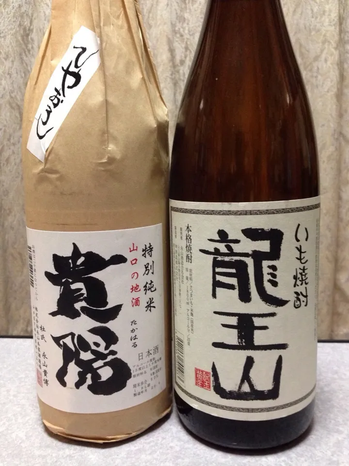 Snapdishの料理写真:日本酒と焼酎|Orie Uekiさん