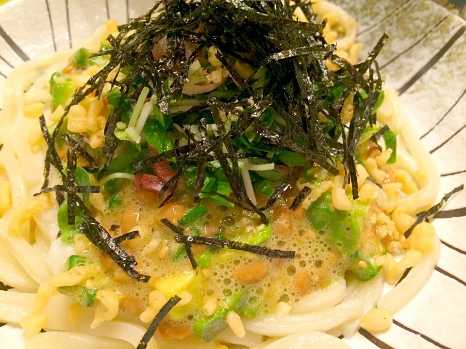 簡単スタミナたっぷり ぶっかけトロロうどん|gintanさん