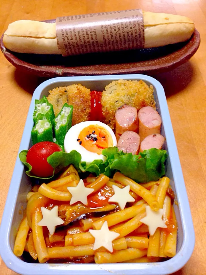 ソフトフランスパン弁当(*^^*)|sachiさん