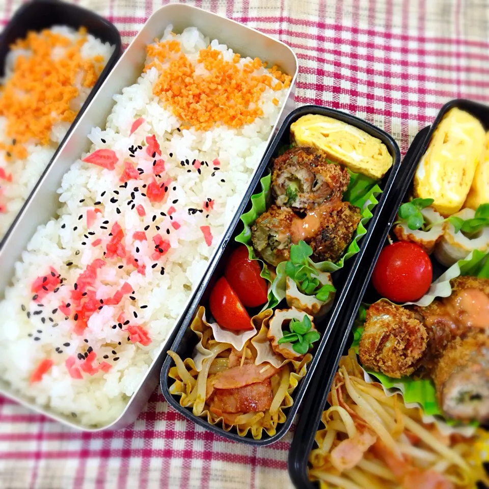 Snapdishの料理写真:お弁当9.11|きたろうさん