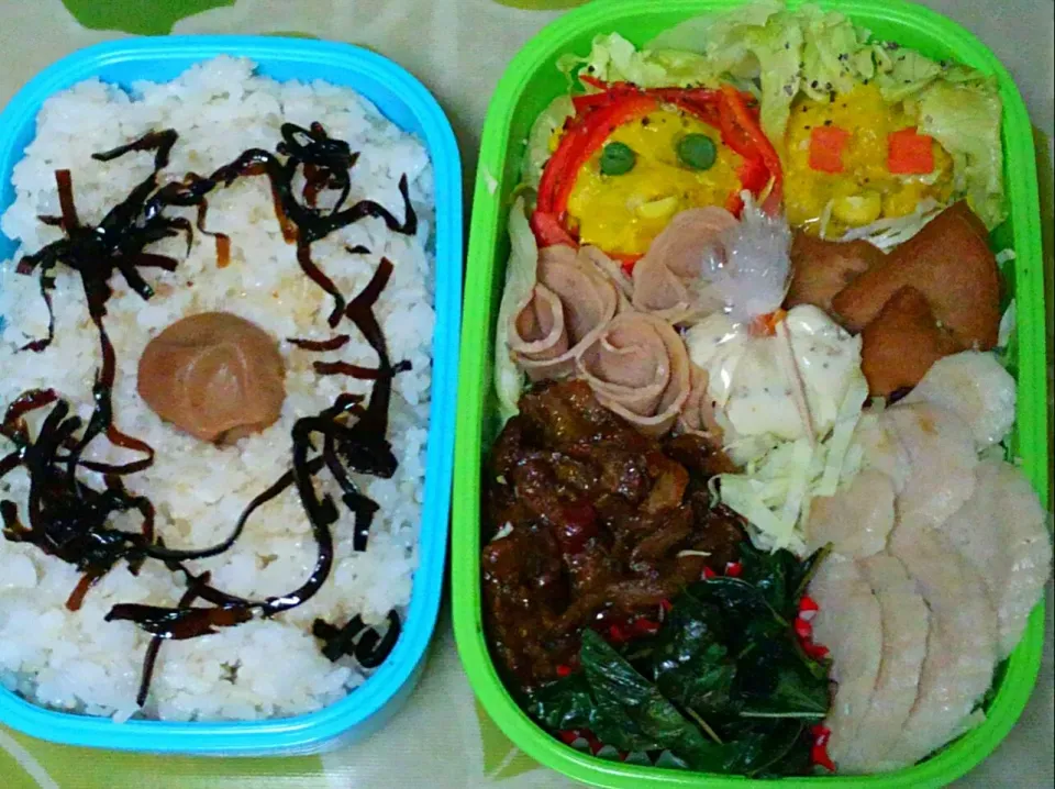 今日のパパ弁当☆ベジ|亜依さん