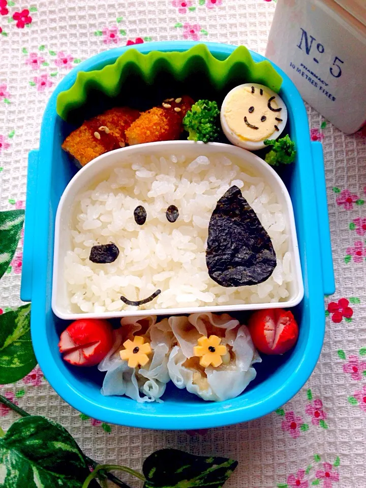 Snapdishの料理写真:詰めるだけ！スヌーピー弁当|ザッキー☆さん