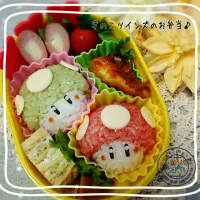 Snapdishの料理写真:きのこツインズのお弁当♪|mokoさん