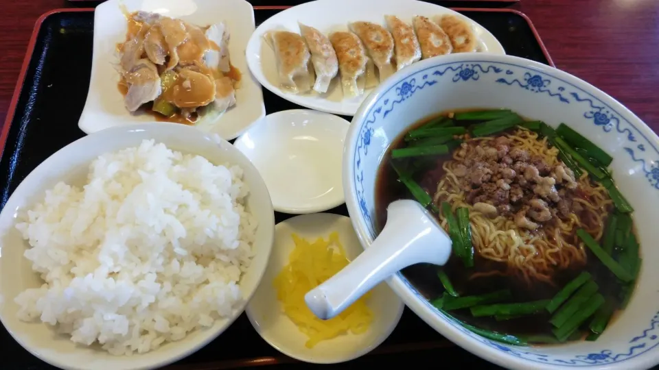 焼き餃子定食 @石川|THE SUNSEAさん