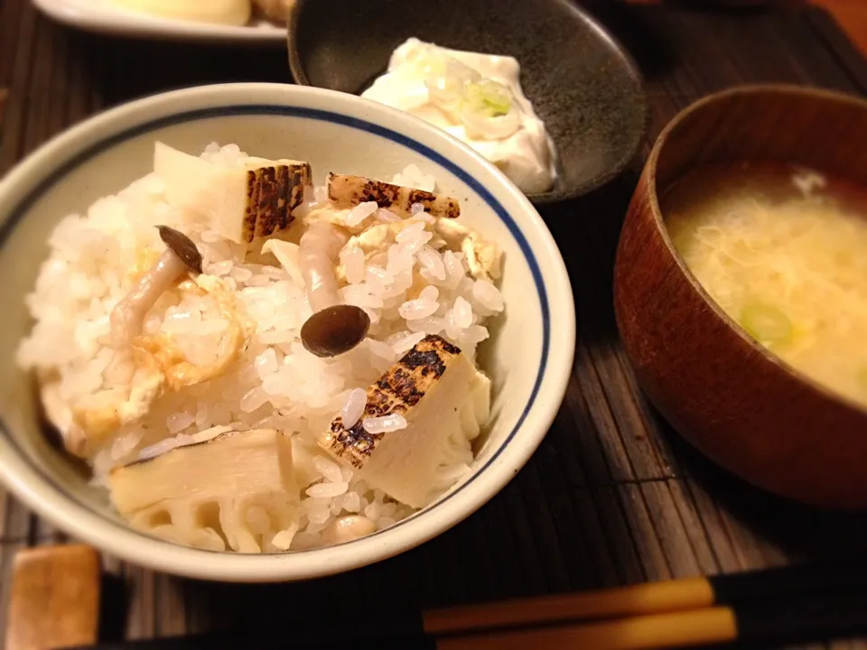 焼き筍ご飯|りえさん