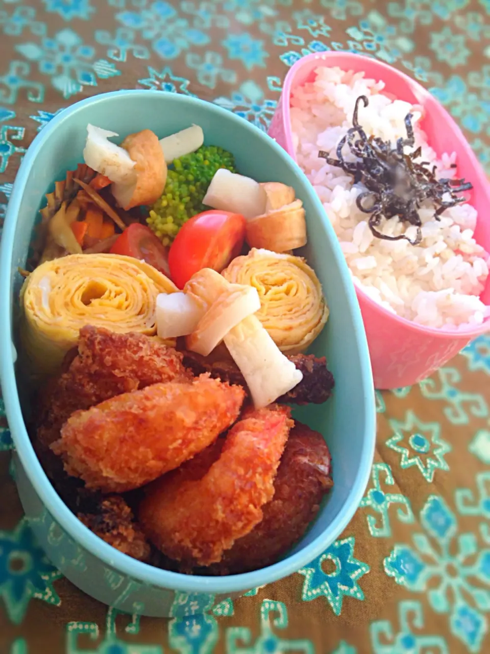 Snapdishの料理写真:TGIF😍lunch for girls 12 September 2014|Yuriさん