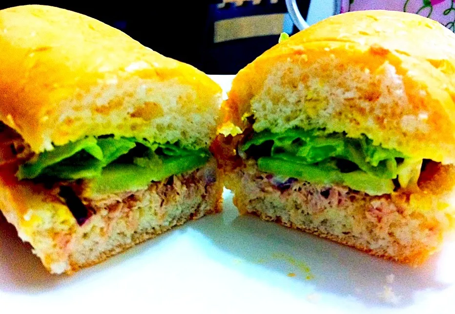 Snapdishの料理写真:My very own Subway Tuna Sandwich!|Michelle Hermoso Venturaさん