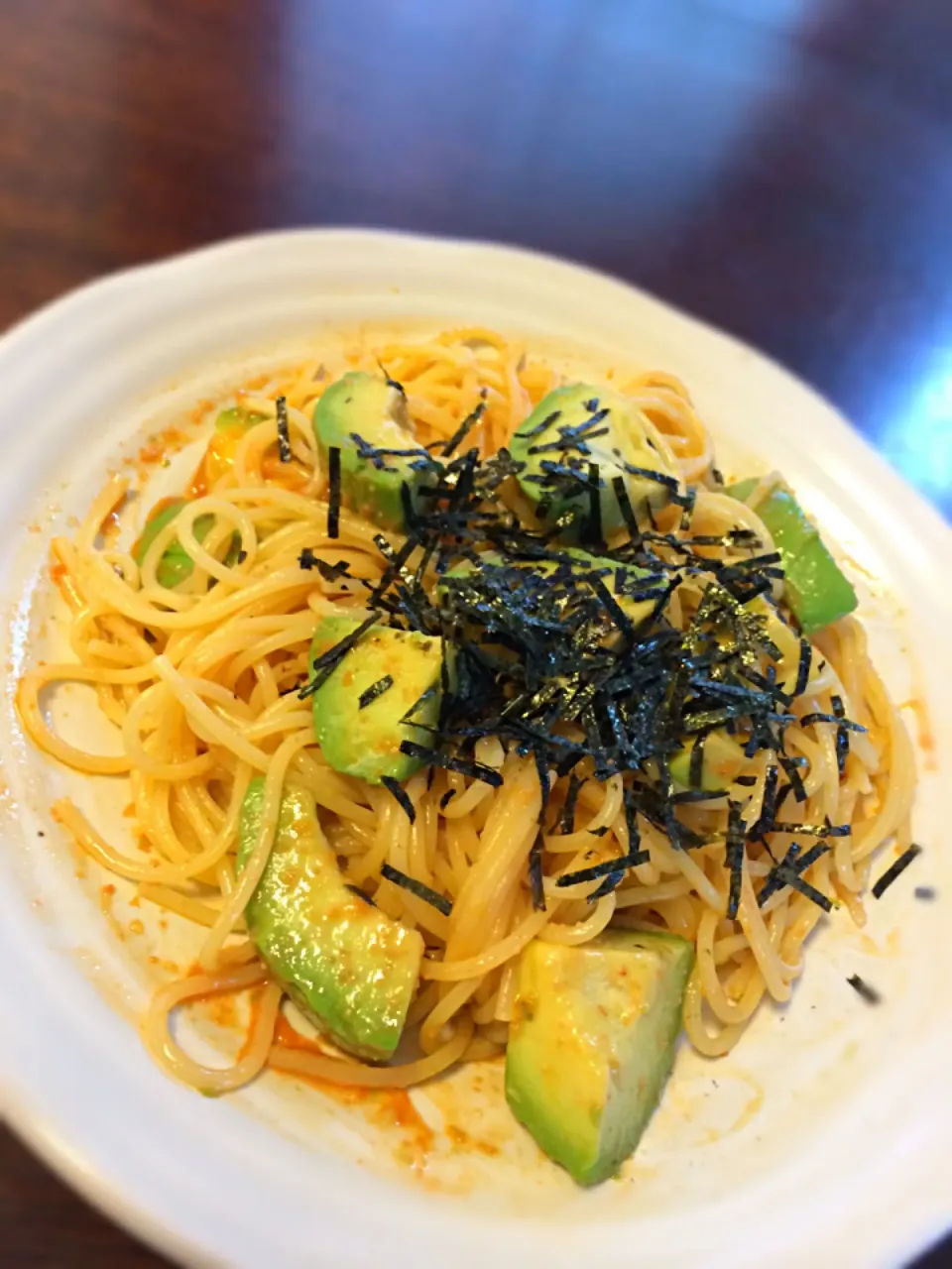 アボカドと明太子のパスタ|あっこさん